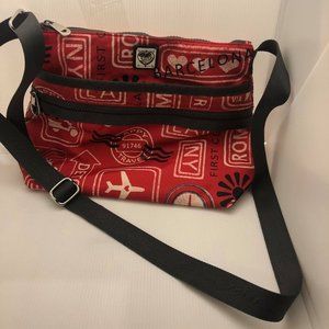 Brighton Cross Body Pouch Nylon Messenger Bag